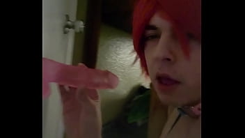 Femboy sucking dildo good and loves it Femboy sucking dildo good and loves it
