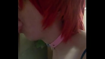Femboy sucking dildo good and loves it Femboy sucking dildo good and loves it