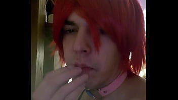 Femboy sucking dildo good and loves it Femboy sucking dildo good and loves it