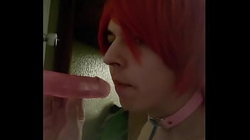 Femboy sucking dildo good and loves it Femboy sucking dildo good and loves it