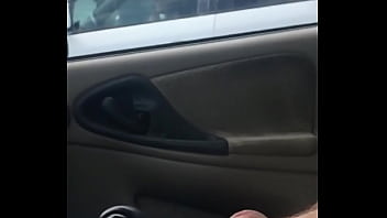 Public dick flash in car