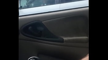 Public dick flash in car