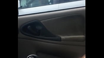 Public dick flash in car