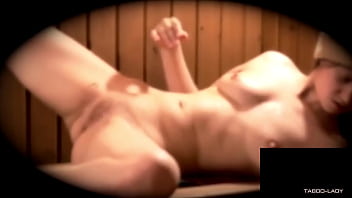 Stepdaughter came to the sauna, Stepfather's hidden camera recorded everything