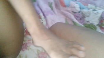 Horny Thai student sucks cock and fucks her pussy until he cums inside.