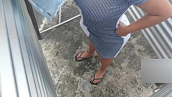 recorded in the beach dressing room stepsister