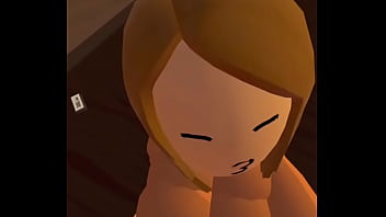 Hot girl sucks my dick in rec room