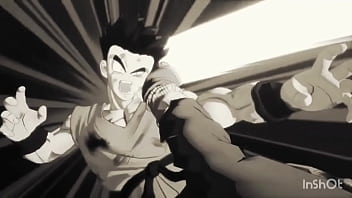 Gohan del futuro vence a los androides