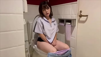 Hidden masturbation in the toilet. I've become such a pervert.