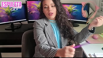 Guided handjob - POV - a naughty boss asked for a work meeting