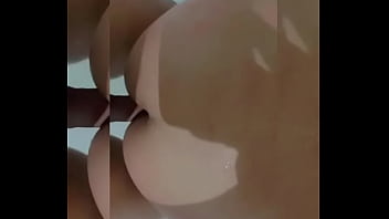 Little bitch wife giving the ass to her friend