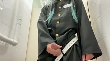 鬼灭之刃霞柱第一次自慰射精