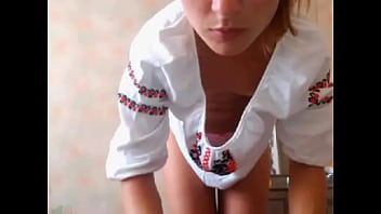 Young Slut Fucking Hairbrush    