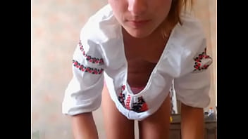 Young Slut Fucking Hairbrush    