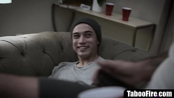 Innocent teen fucked hard during party ifo her friends