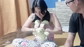 thumb sad stepdaughte  r is comforted by her stepfat  by her stepfath by her stepfath