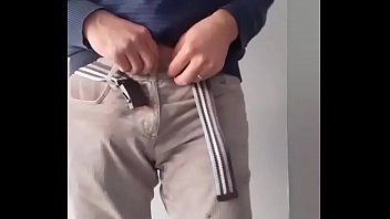 Str8 Sexy Turkish Man Emre Cums In His Office For His Fans