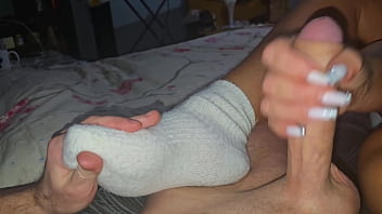 Sock Fetish,fucking with a Stepmom