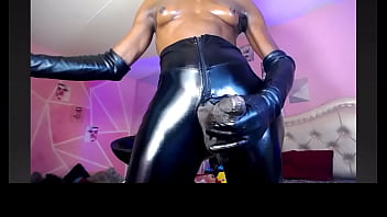 Huge cock tranny latex