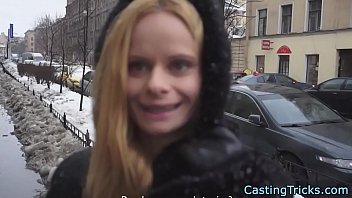 Casting eurobabe gets banged doggystyle