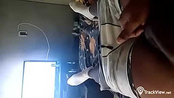 Negro Batendo Punheta No Quarto
