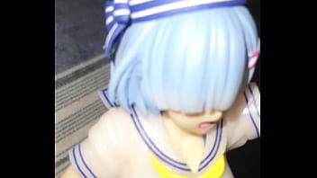 cumshot on anime figure 3