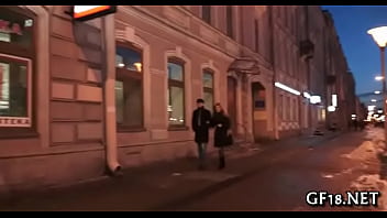 That guy pushes hard pecker