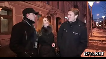 That guy pushes hard pecker