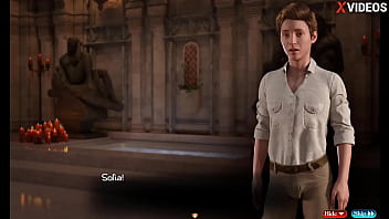 Zwei Schlampen Schleimen Nadias Schwanz