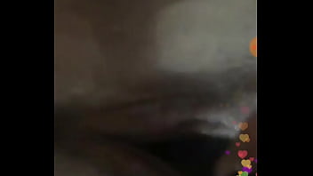 Chica goza con palito selfi