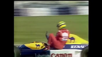 INESQUECÍVEL CARONA DE MANSELL PARA SENNA