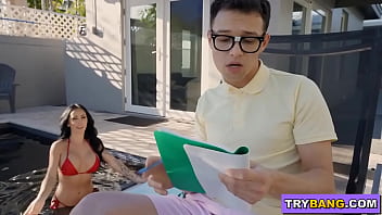 cover video  big ti t milf  danae mari interrupts n ri int rrupts n ri interrupts nerdy ste