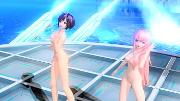 Megurine Luka & Meiko Promise Project diva Nude Mod Full Nude