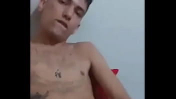 Hot young guy's handjob