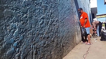 spy pee in the public