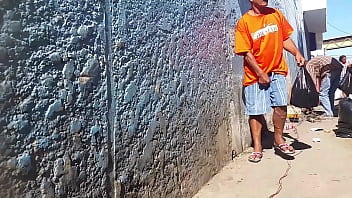 spy pee in the public