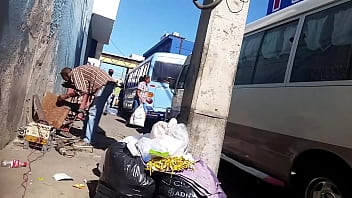 spy pee in the public