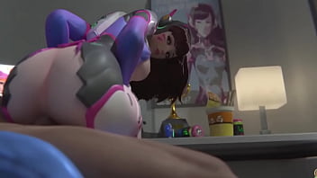 Deep anal action, creampie inside, and riding on the partner.
