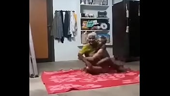 Desi old couple enjoy