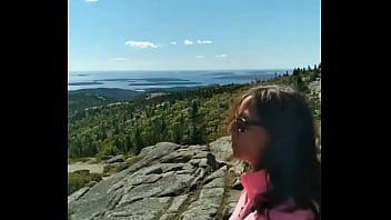 Candi Annie Loves Cadillac Moutain!