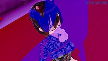 thumb roboco san and  uruha rushia intense sex holol tense sex holol tense sex hololi