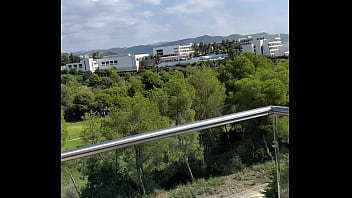 Bien arrivé pour notre week-end shooting pour dorcel à Barcelone, je vous fait...