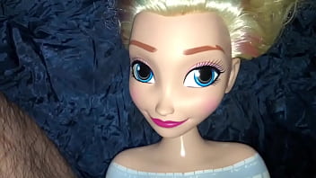thumb elsa styling he  ad doll  