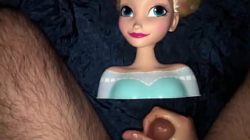 thumb elsa styling he  ad doll  