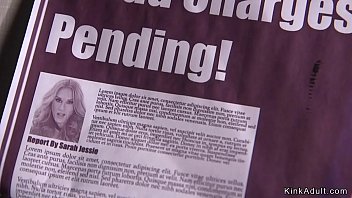 Huge tits paparazzi reporter fucked bdsm