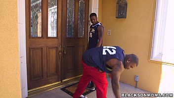 thumb horny milf take  s on 2 basketball studs on bl all studs on bla ll studs on bla