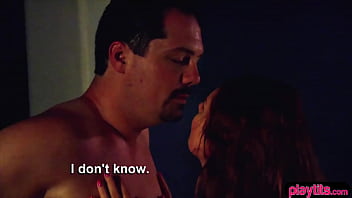 Newbie wife and husband goes to a swinger club