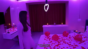 Valentine’s Surprise He Gifts Me a Toy, I Squirt for Him & Make Him Cum Twice