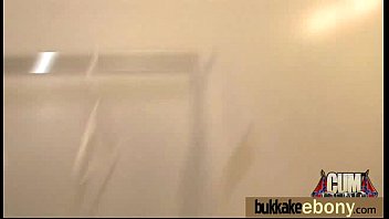 thumb first time ebon  y with a group of white dicks  of white dicks of white dicks 2
