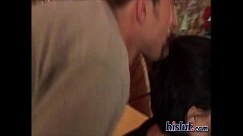 This brunette was horny